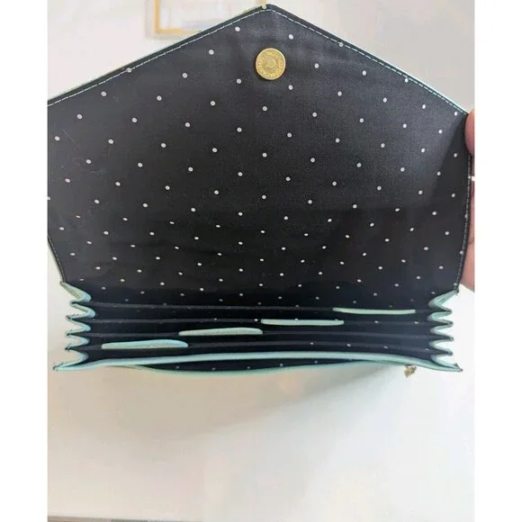 Kiki K Travel Wallet/Passport Holder/Documents Holder - Mint/Green - Picture 6 of 6